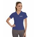 Wholsale Zipper Equestrian Tops For Women Short Sleeve