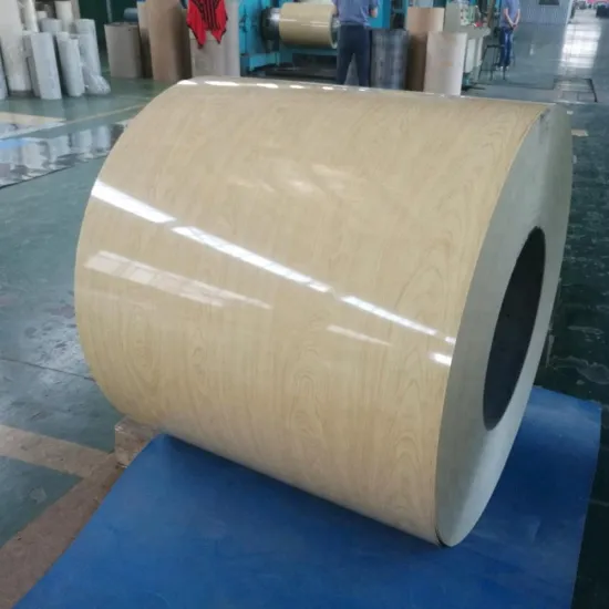 Color Coated Galvanized Printed Wood Grain PPGI