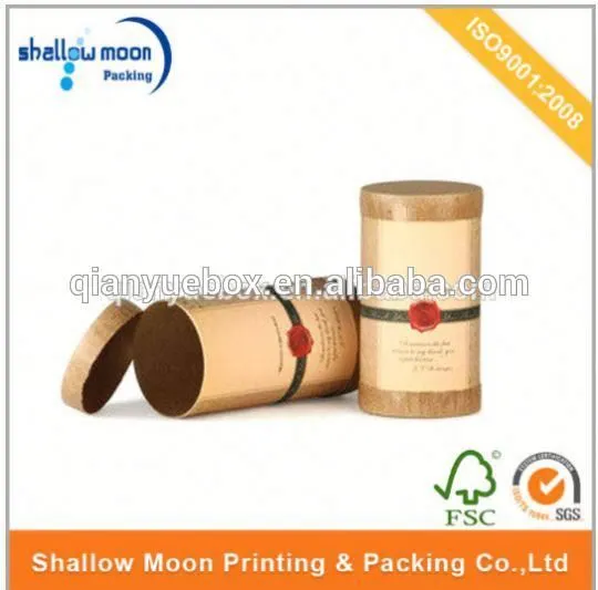 wholesale custom design cylinder gift box