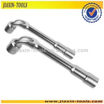 Double end L type milling nut socket wrench