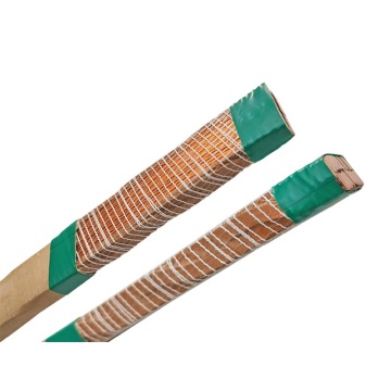 Cable continuamente transpuesto para devanados de transformadores de potencia