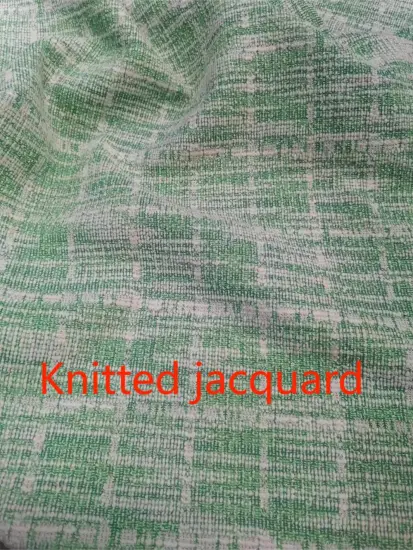 Knitted Cotton Polyester Spandex Jacquard Chic tyle Fabric