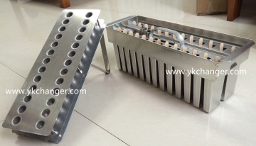 Commercial stainless steel ice cream molds