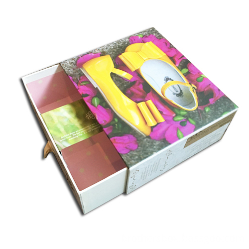 Recycle Cardboard Giant Shoes Gift Box Maker