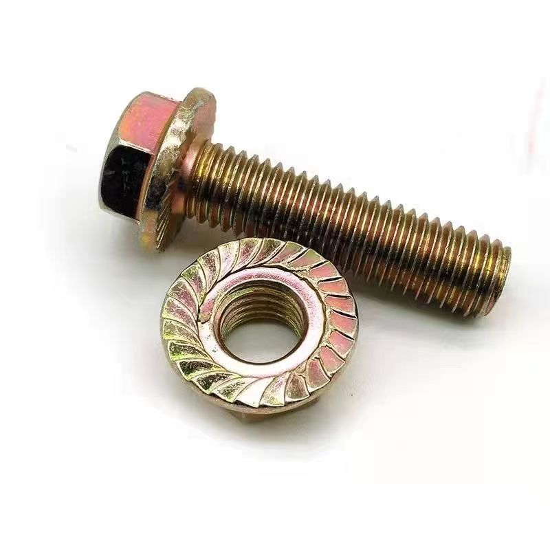 Znic Plated Flange Bolts