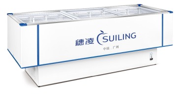 900L commercail display deep island freezer WDD-900