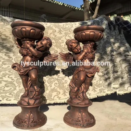 Factory in stock fiberglass resin flower pot