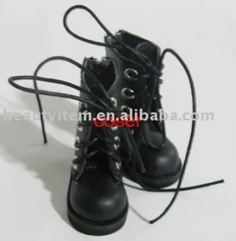 Fashion black BJD shoes bjd doll shoes