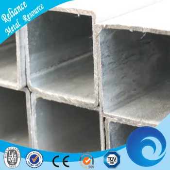 DIAMETER 80*80MM SQUARE STEEL TUBE PRE GALVANIZED
