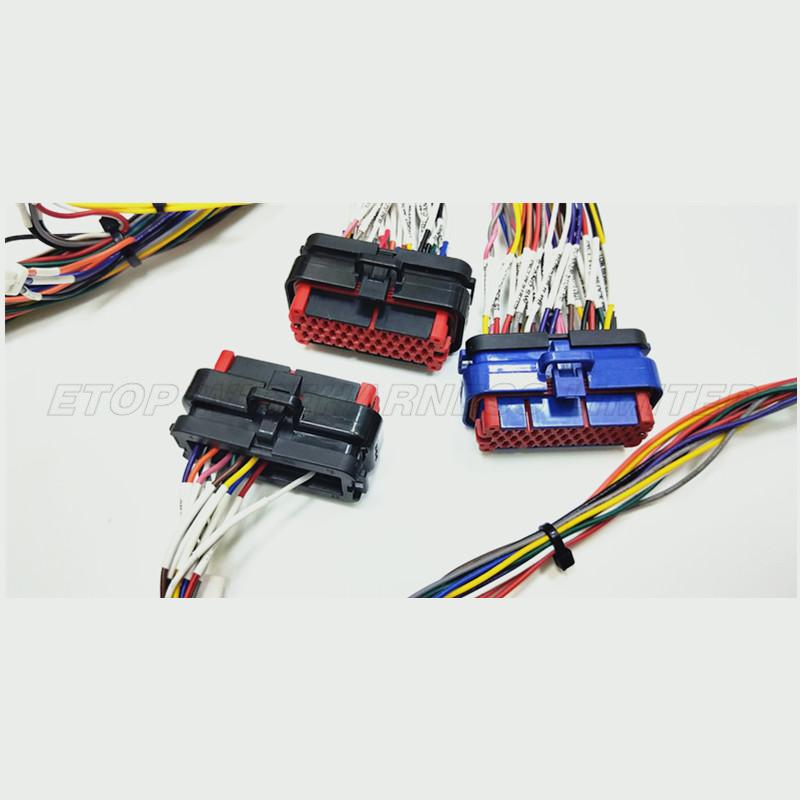 Best Custom Auto ECU Connector Dashboard Wire Harness Manufacturer