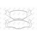 Brake pad of Volkswagen Jetta D280