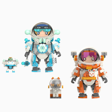 JIAQI JK9107 Space Astronaut Education Building Block Set: A Creative and Hand-Made Toy for Boys