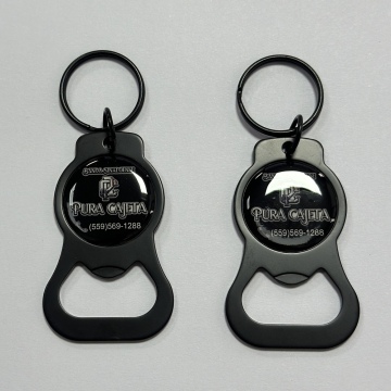 Promotion billiger Bulk Custom Keyring Flaschenöffner - Metallschlüsselkettenflaschenöffner