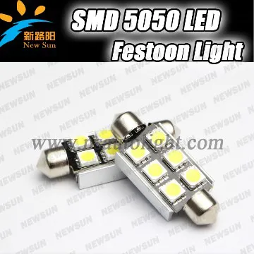 Festoon LED Light Bulbs12V 31mm/36mm/39mm/41mm car festoon light