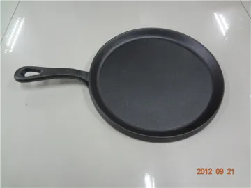 Round Cast Iron Pizza Pan