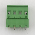 7.62mm pitch Vertical PCB pluggable terminal block connector