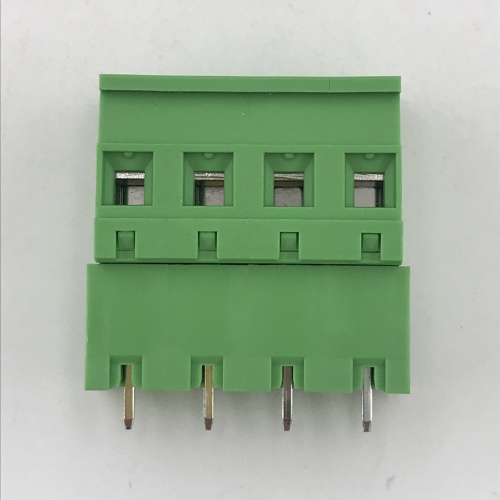 Connecteur de bornier enfichable pour PCB vertical au pas de 7,62 mm