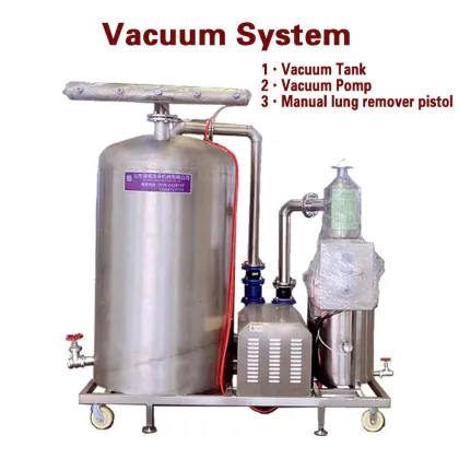 Poultry lung suction machine
