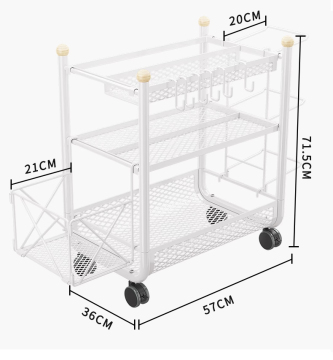Multi-Purpose Sports Equipment Storage Rack: Dumbbells, Yoga Mats, and More for Home Gyms and Living Rooms
