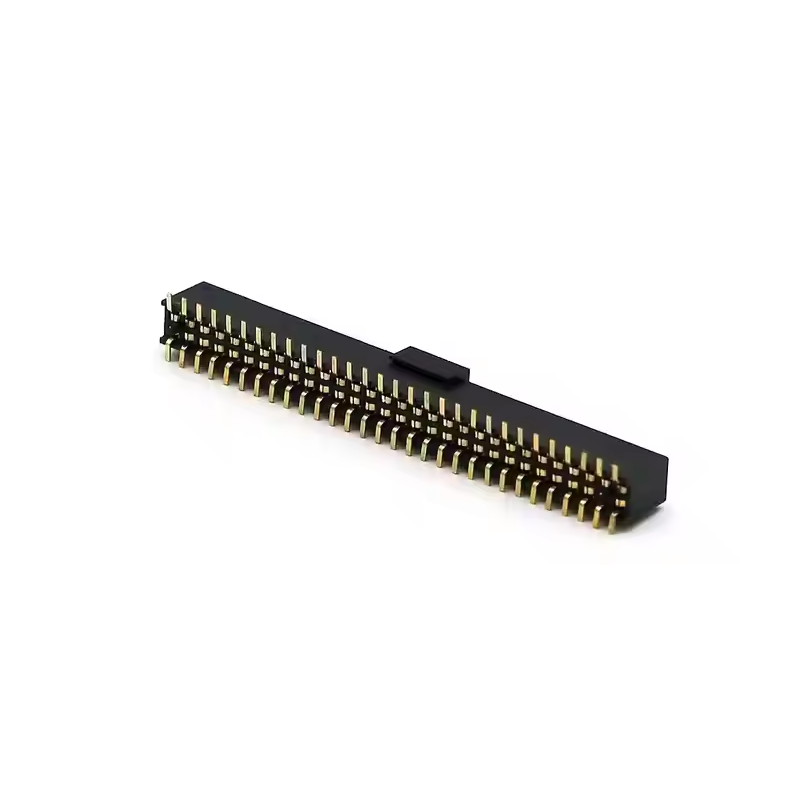 1.27mm Pitch Female Header O TYPE Full Bottom Type Dual Row Straight With Post H4.3mm 23P-250P (3)