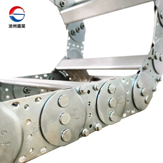 Bridge Type Drag Chain Steel Cable Chain Flexible Cable Track at Good Price