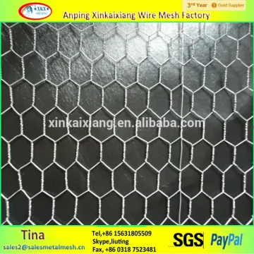 Factory galvanized hexagonal wire netting /hexagonal wire mesh(factory)