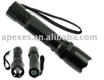CE and ROHS certified CREE Rechargeable Tactical Flashlight