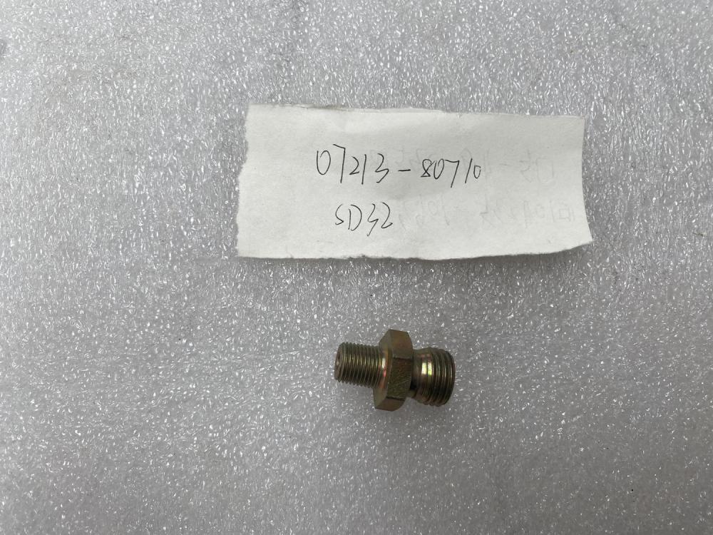 Shantui Bulldozer Spare Parts Nipple 07213-80710