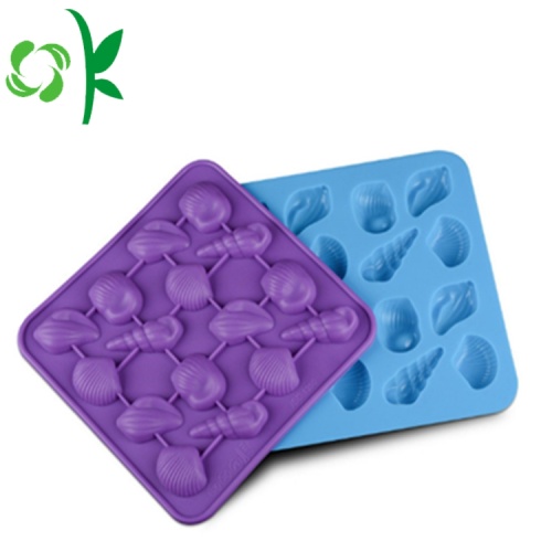 Design de moldes de silicone para moldes de cozimento de chocolate
