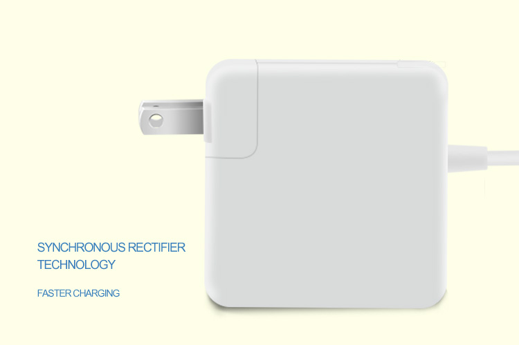 45W EU plug laptop macbook wall adapter