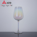 Home Rainbow tall glass crystal glass wine cup