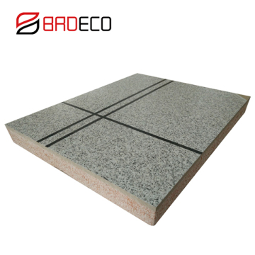 natural grey slate stone external wall insulation decorative panel