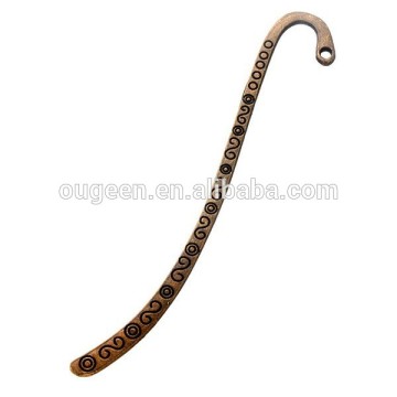 2015 bookmark metal vintage brozen metal bookmark clip