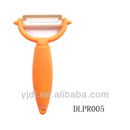 5 inch Orange zirconia ceramic kitchen apple peeler