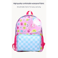 Vlastní školní batohy Kreslené Kids Kids School Bags for Girls Boys Backpack Smiley Face Print School tašky Vodotěsný batoh Kids