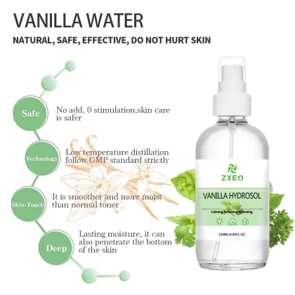 Organic Vanilla Hydrosol | Vanilla Hydrolat