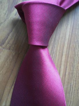 Grid Polyster Neck Tie