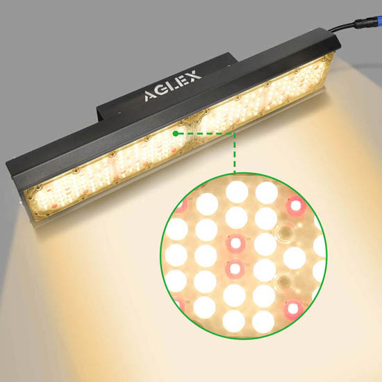 110W interior led grow light refletores