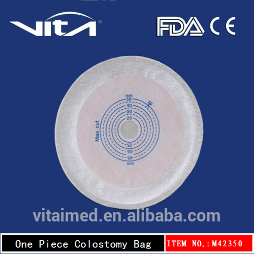 One-Piece water-tight soft and closed Colostomy Bag with CE FDA for stoma use