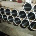 Skived and roller burnished tube