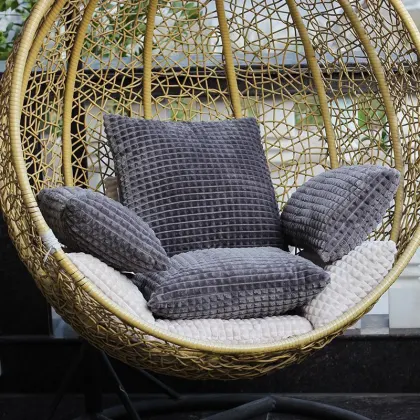 north europe style soft fleece leg throw pillows