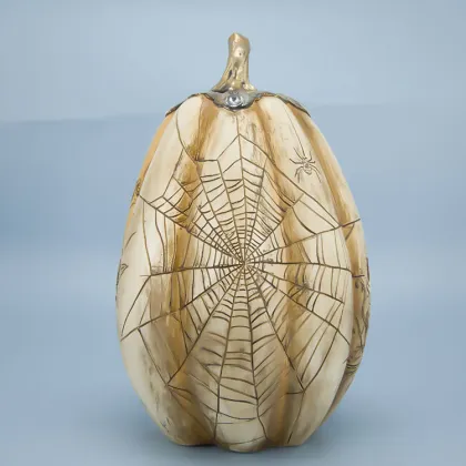 Halloween Pumpkin Figurine Decoration