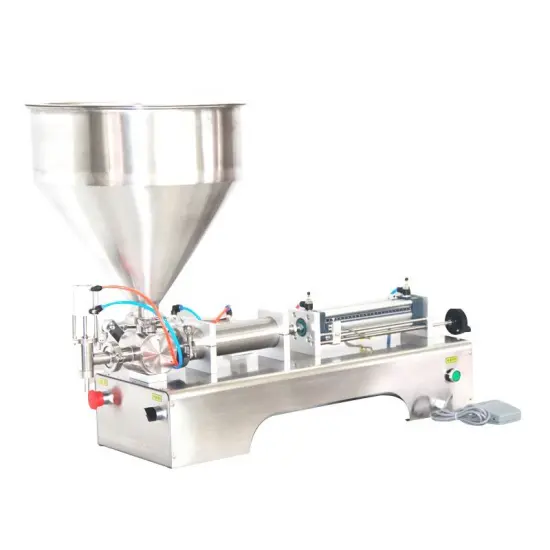 BN Semi-Automatic Water Liquid Ice Cream and Tomato Paste Filling Machine