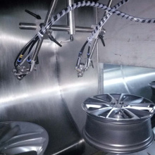 Automated spray booth Powder Coating Line