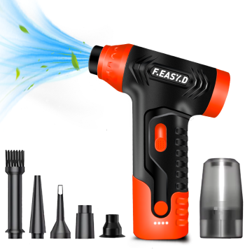 พัดลมเทอร์โบความเร็วสูง: 140,000 rpm brushless blower dust blower