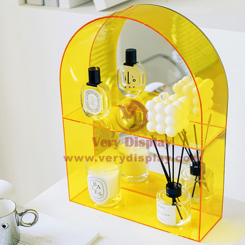 Pop huishoudelijk plexiglas make -up display standhuis