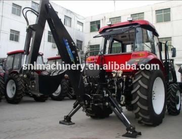 china 55hp tractor with front loader for sales