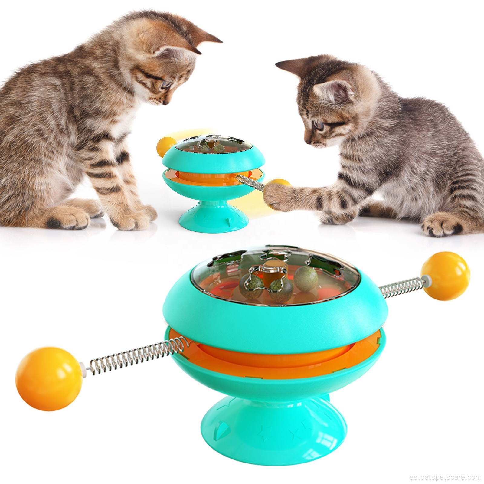 Pet interactivo entrenamiento de rompecabezas juguetes para mascotas para gatos