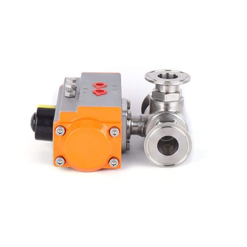 Pneumatic Actuated Tri-Clamp Ball Valve