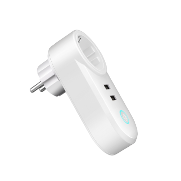Tooya Hot Sale Smart Universal WiFi 16A Plug mit App -Steuerung, Sprachbefehl und Timer